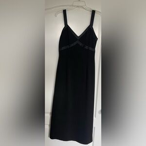 Harve Benard Black Midi Dress with Straps